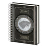 Game of Thrones Stark Spiral Notebook