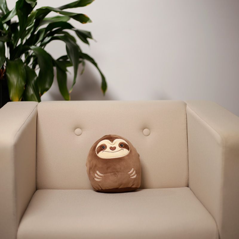 Plush Cushion – Sloth 