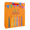 Happy birthday gift bags 23.5 x 19.5 x 8 cm