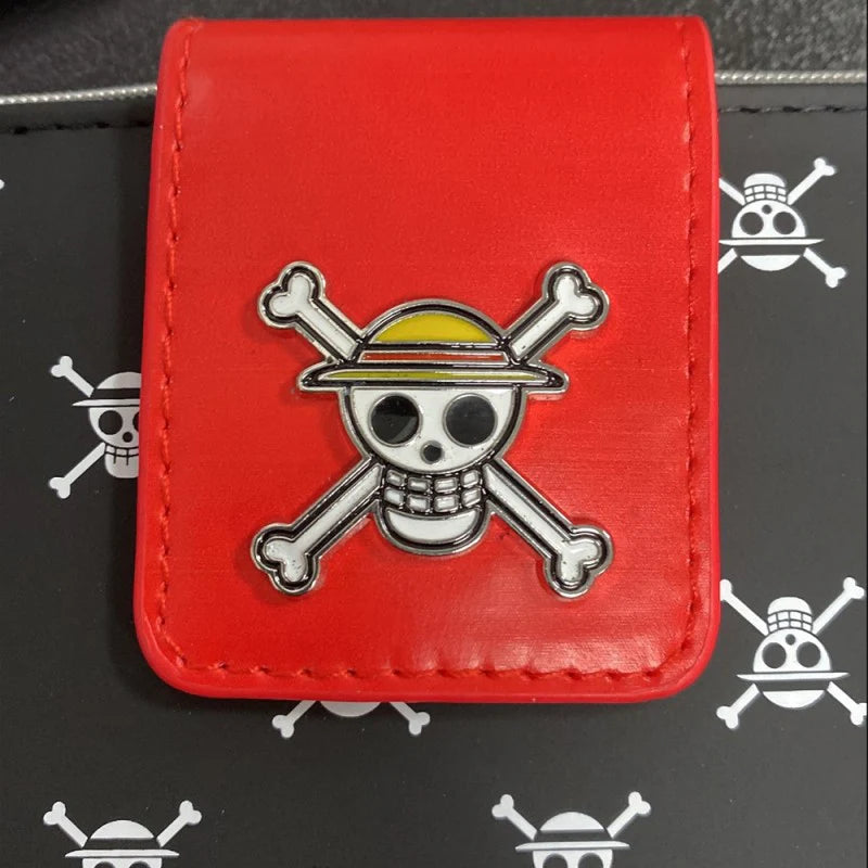 Cartera con bandera de una pieza