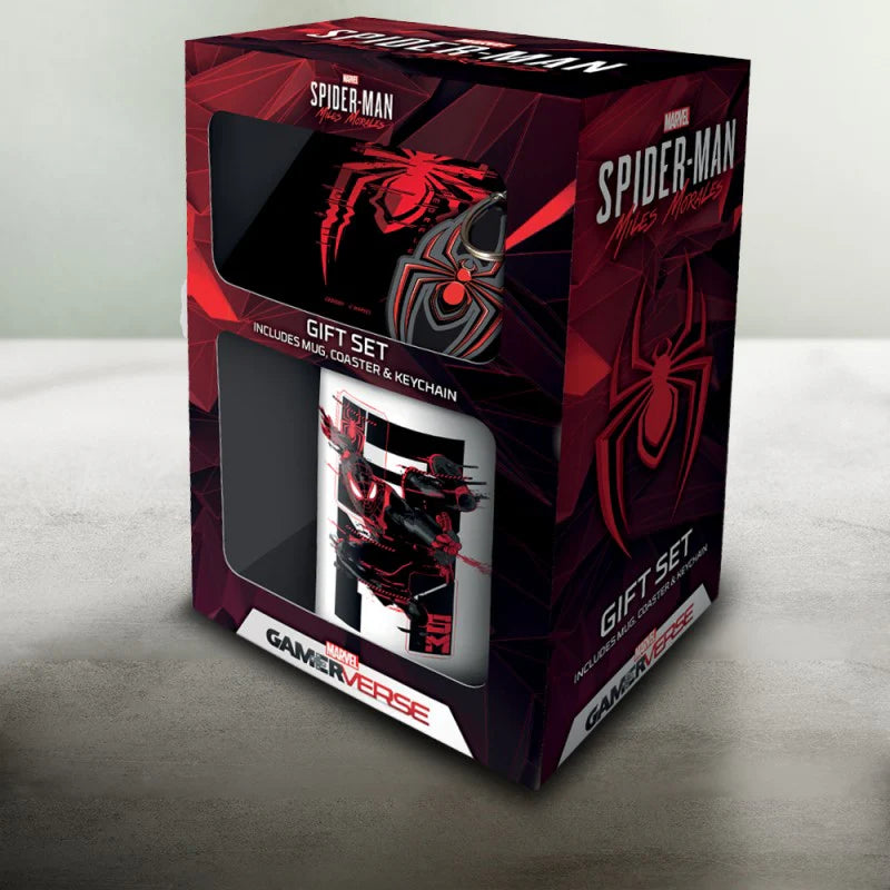 Pack Spiderman Marvel - Tasse, Dessous de Verre et Porte-Clés