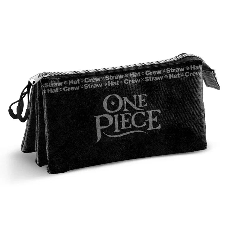 Trousse Triple Manga One Piece Équipage Vogue Merry